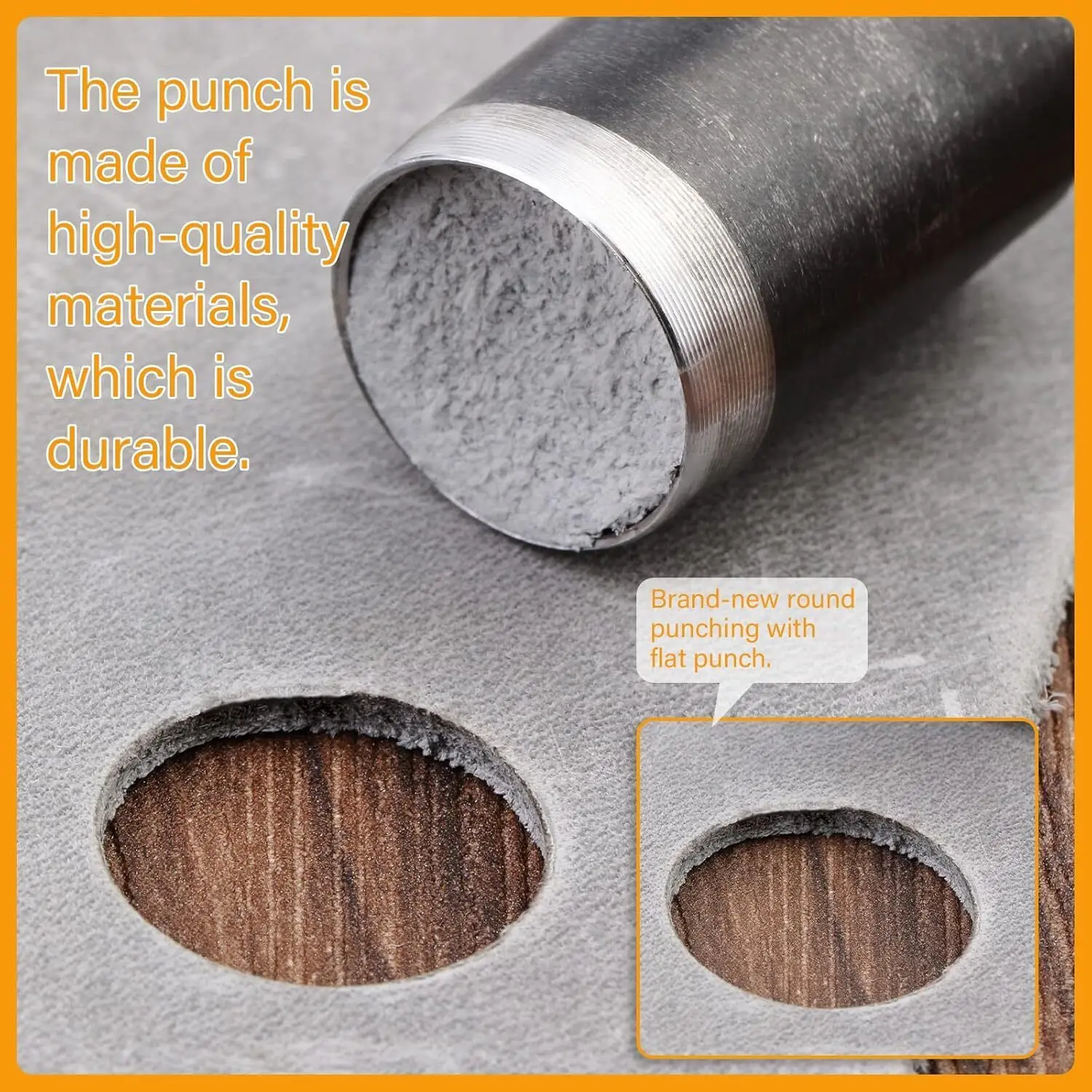 15Pcs Leather Circle Cutter To - огляд і ціна Leatherwork Punching Tool