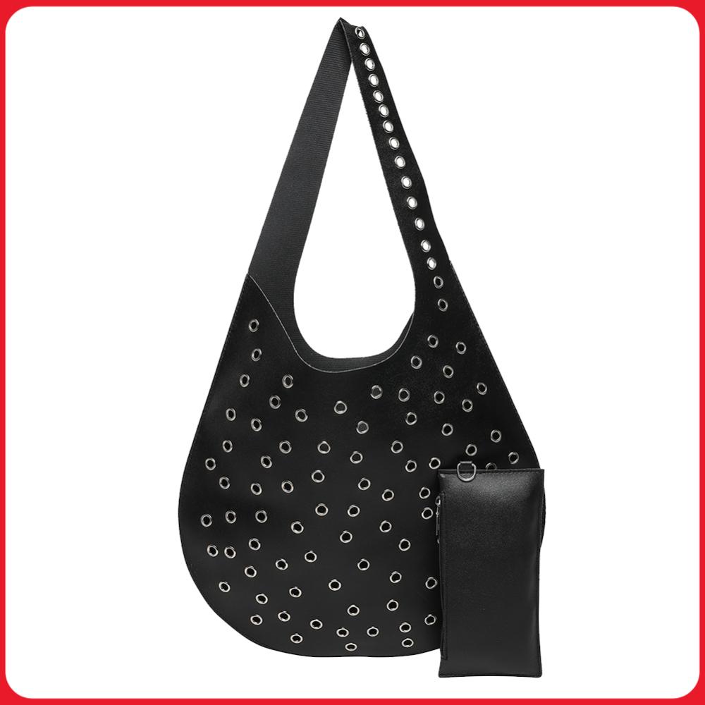 Large Capacity Shoulder Bag PU - огляд і ціна Leatherwork Workshop
