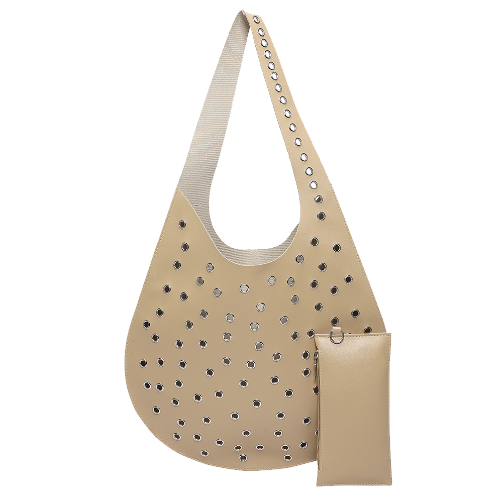 Large Capacity Shoulder Bag PU - огляд і ціна Leatherwork Workshop