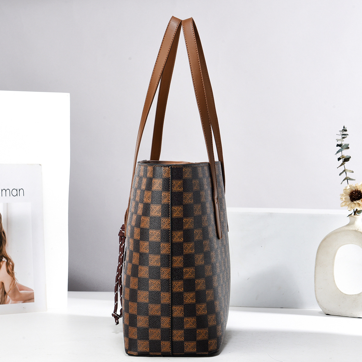 Tote Bags PU Leather Purses an - огляд і ціна Leatherwork Workshop