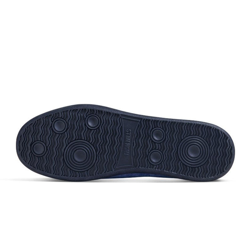 Luxury Cowhide Sneakers Blue C - огляд і ціна Leatherwork Training
