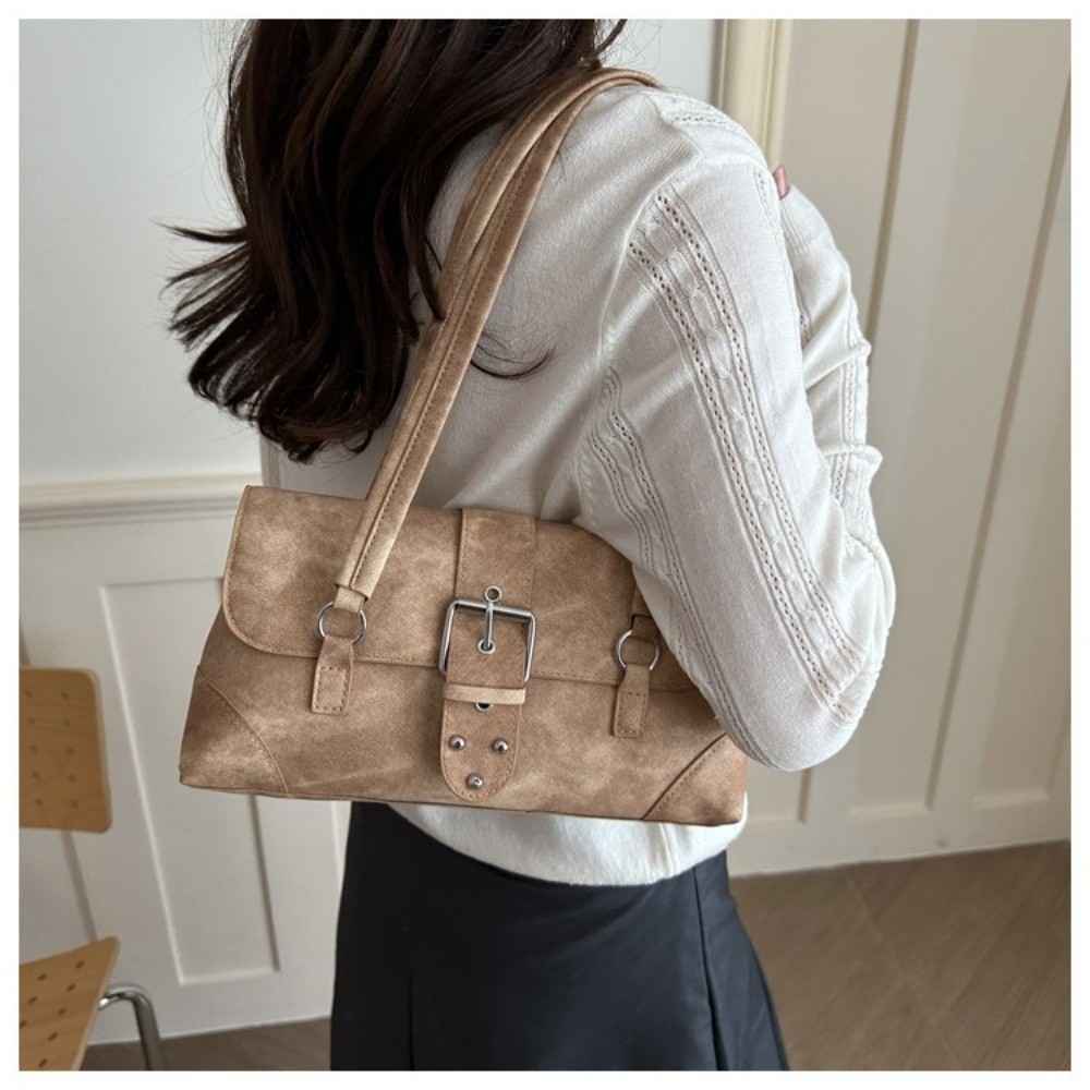 Trendy PU Leather Shoulder Bag - огляд і ціна Leatherwork Workshop