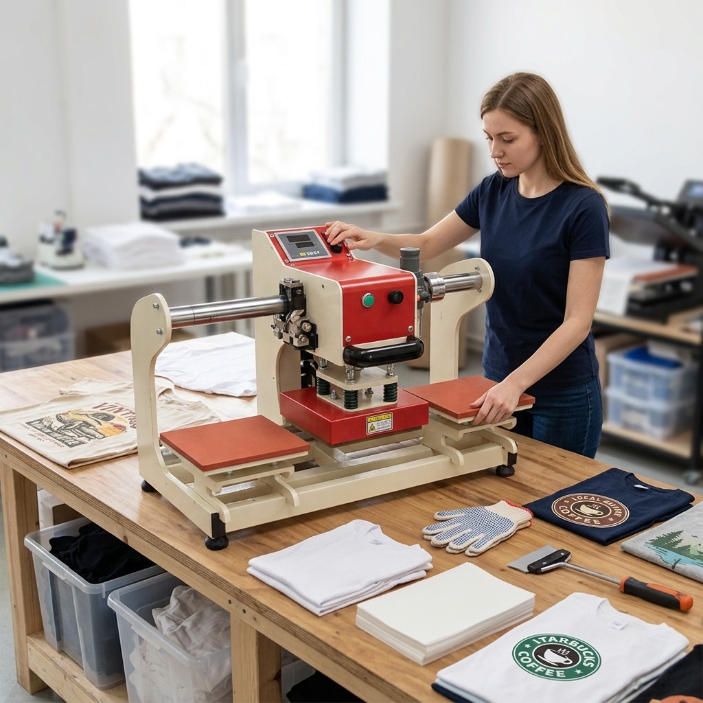 Double Station Heat Press Mach - огляд і ціна Leatherwork Hand Press