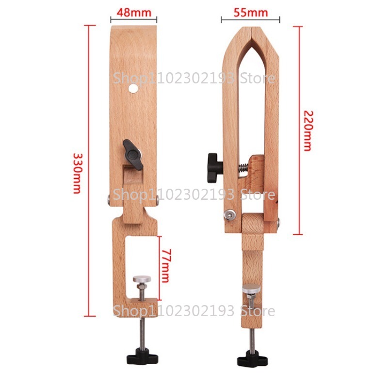 Foldable Wooden Clamp Adjustab - огляд і ціна Leatherwork Hammer