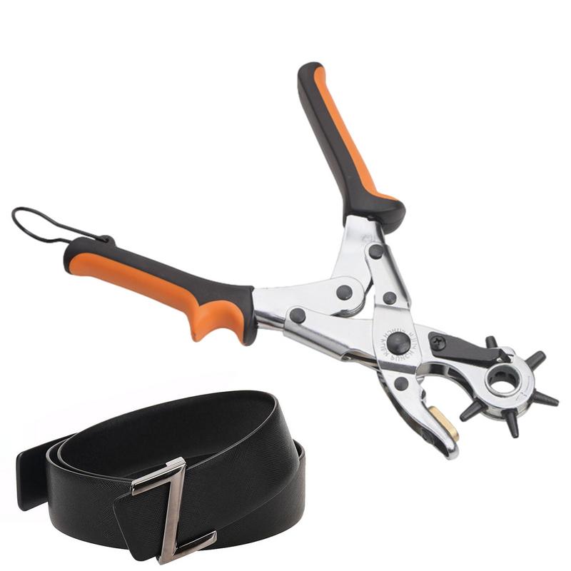 Leather Belt Hole Punch Plier  - огляд і ціна Leather Punch Revolving