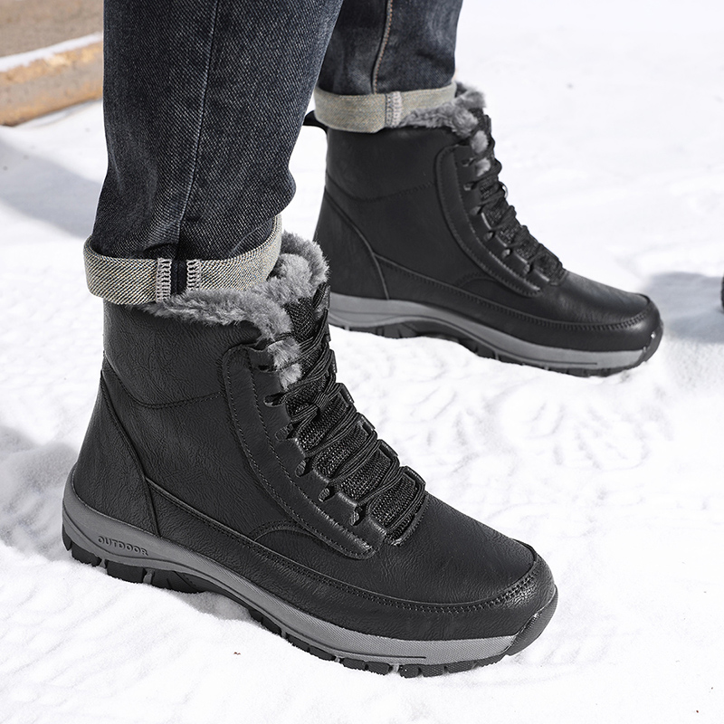 Leather Men's Winter Outdoor H - огляд і ціна Leatherwork Training