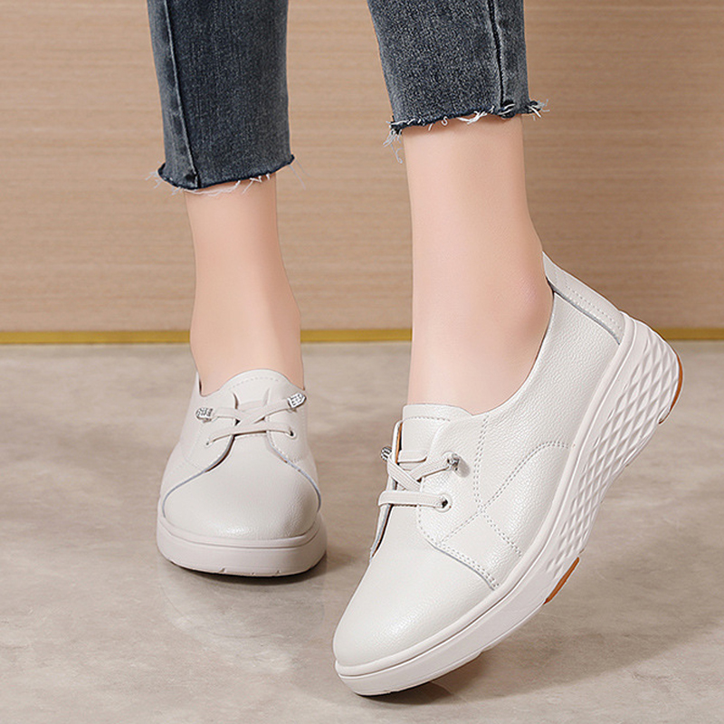 Spring Autumn Women Comfortabl - огляд і ціна Leather Work Women Shoes