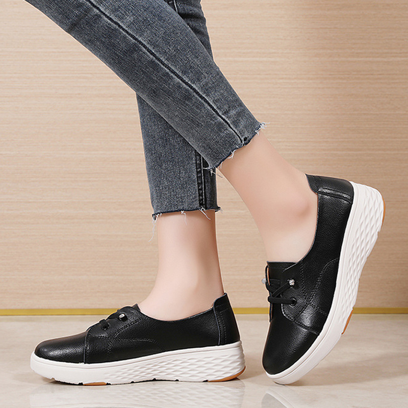 Spring Autumn Women Comfortabl - огляд і ціна Leather Work Women Shoes