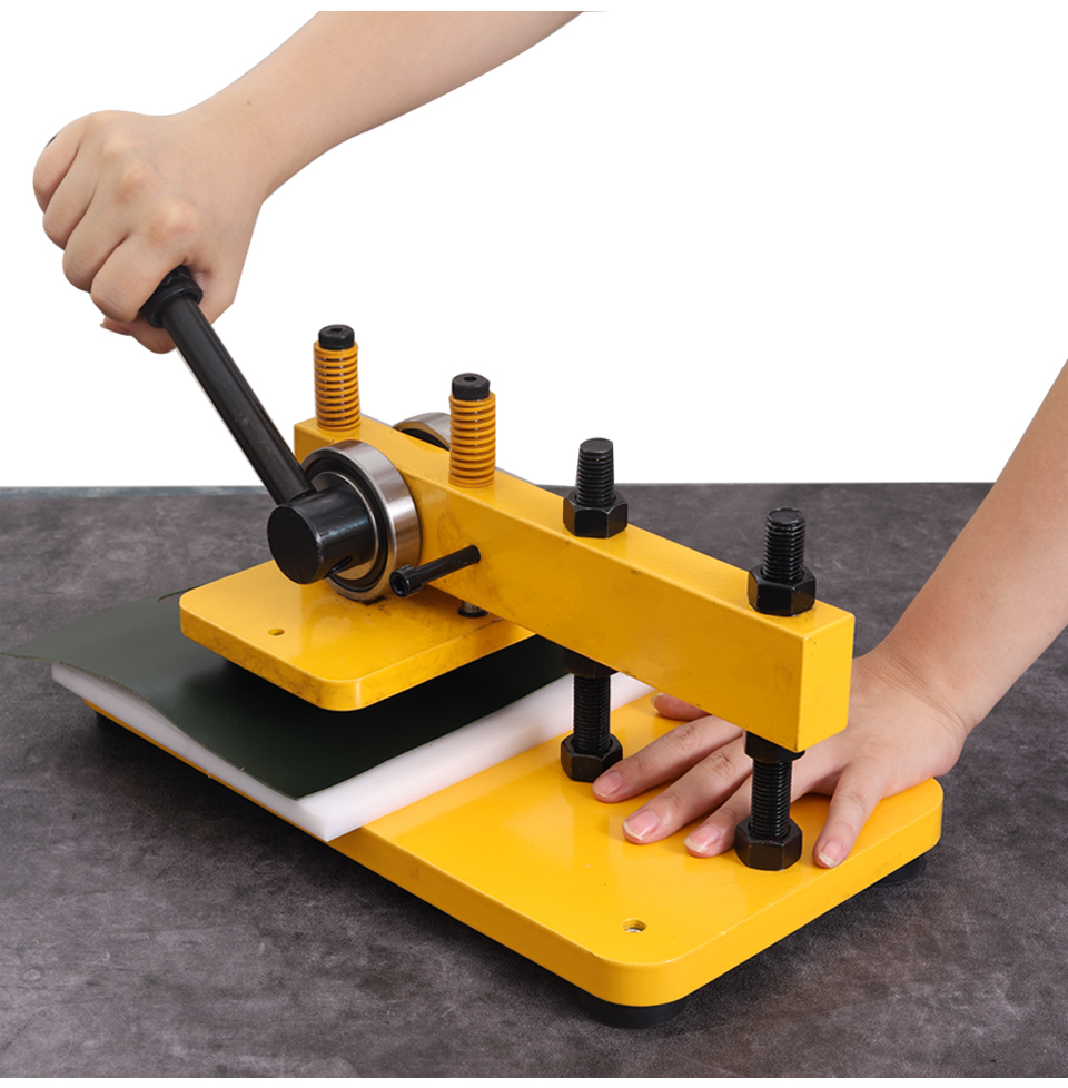 Manual Hand Press Die  for DIY - огляд і ціна Leatherwork Hand Press