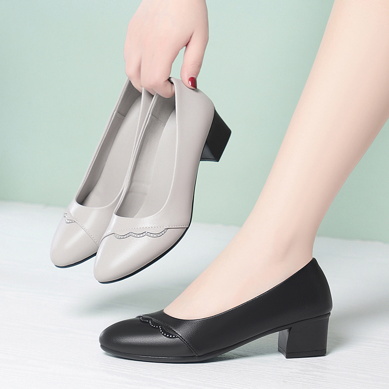 AIYUQI Women's Genuine Leather - огляд і ціна Leather Work Women Shoes
