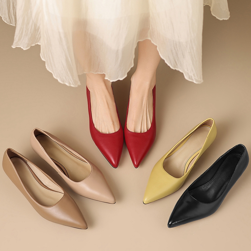 Women's new spring and autumn  - огляд і ціна Leather Work Women Shoes