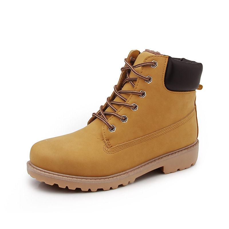 Women's Platform Boots Round T - огляд і ціна Leather Work Women Shoes