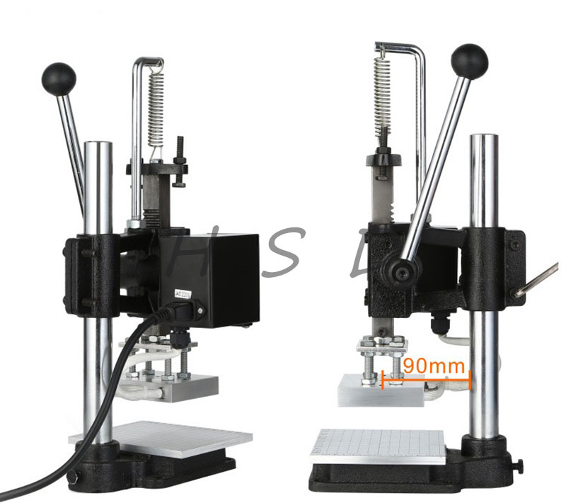 Manual Heat Press Stamping Mac - огляд і ціна Leatherwork Hand Press