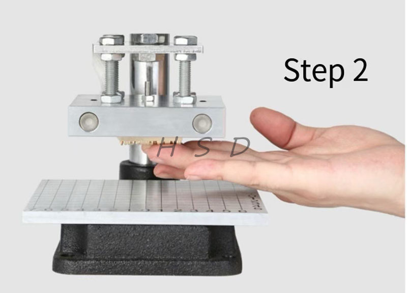 Manual Heat Press Stamping Mac - огляд і ціна Leatherwork Hand Press