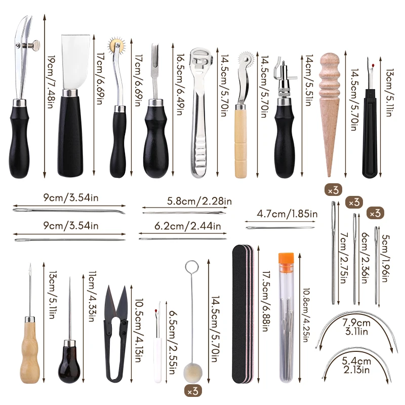 KRABALL Professional Leather C - огляд і ціна Leatherwork Punching Tool